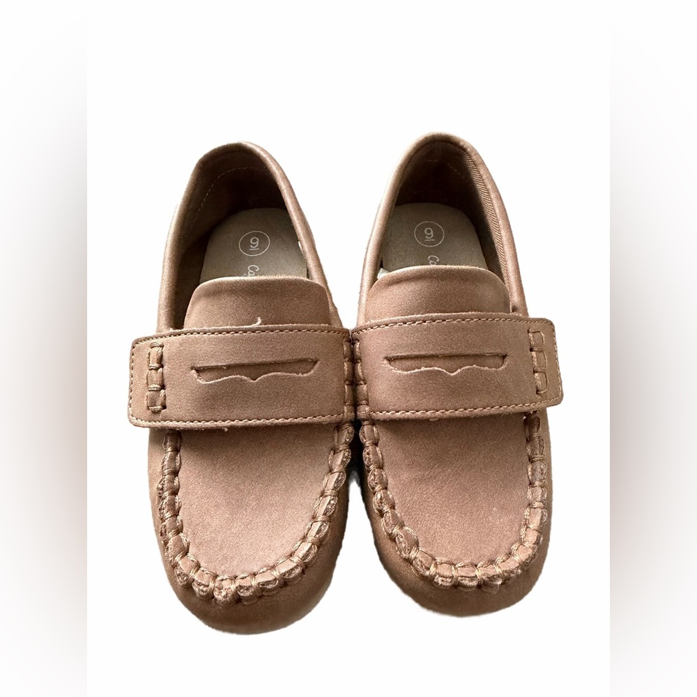 Cat & Jack Tan Kids Moccasins
